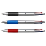 Stylo bille grip 4 couleurs