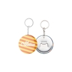 Porte-clés badge décapsuleur