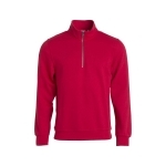 Sweat col zippé