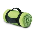 Plaid en polaire avec poignée