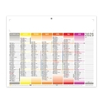 Calendrier bancaire mini 26,5 x 21 cm Made in France