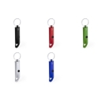 Porte-clés lampe et décapsuleur en aluminium recyclé