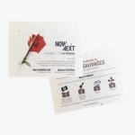Carte ensemencée biodégradable 80 g