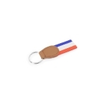 Porte-clés avec motif drapeau français