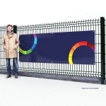 Banderole PVC 80 X 200 cm 440 g/m²