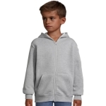 Veste zippée à capuche Enfant 260 g/m²
