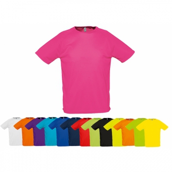 Tee-shirt de sport respirant Homme 140 g/m²