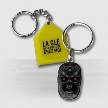 Porte-clés métal