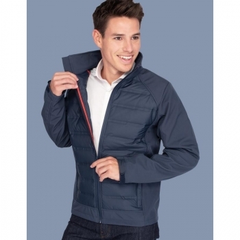 Blouson Hybride Softshell-Doudoune Homme