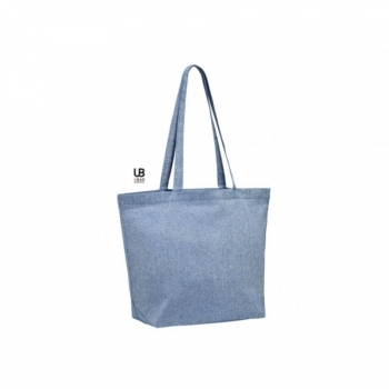 Sac en coton recyclé avec T-bottom 150 g/m²