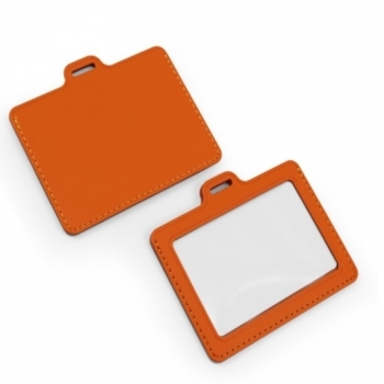 Porte-badge souple en PU ou rPET