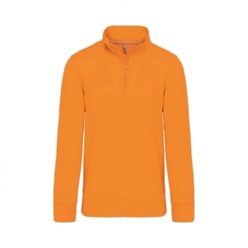 Sweat-shirt col zippé Homme 300 g/m²