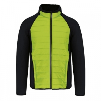 Veste sport bi-matière Unisexe 195 g/m²