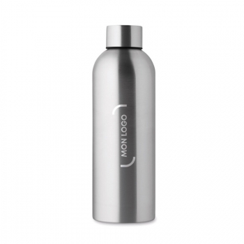 Bouteille 750 mL en acier inoxydable