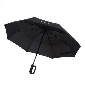 Parapluie pliable tempête en rPET ouverture et fermeture auto